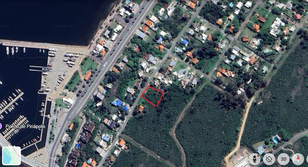 TERRENO EN VENTA  624 MTS2 EN  PIRIAPOLIS